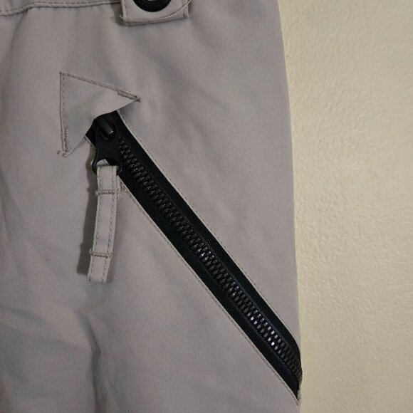 Ride Leschi Slim Fit Snowboard Shell Pants Toasted White Size M - Picture 3 of 12